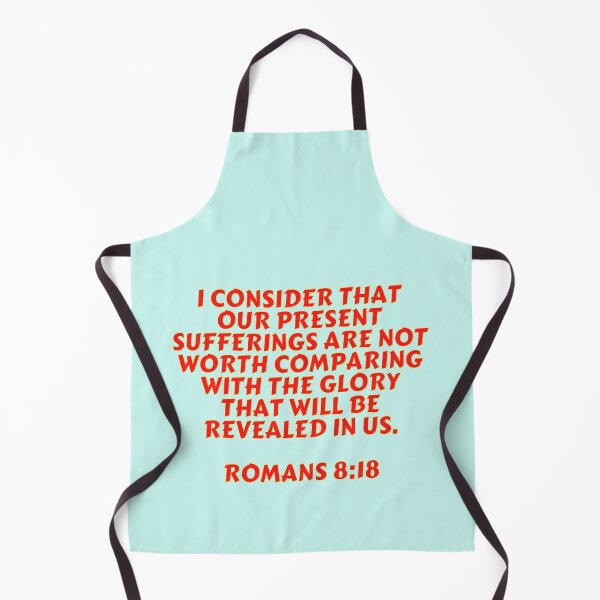 Item preview, Bible Verse Romans 8:18 designed and sold by Prayingwarrior.