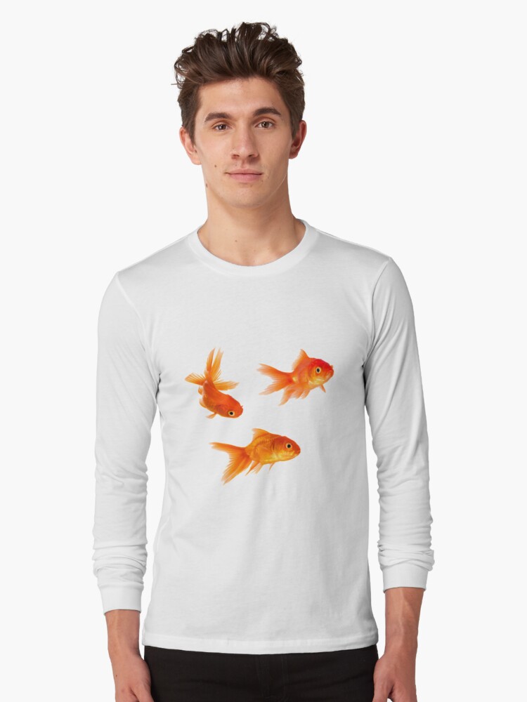 Imagen 1 de 5, Camiseta de manga larga con la obra Pez de colores, diseñada y vendida por vilipen.