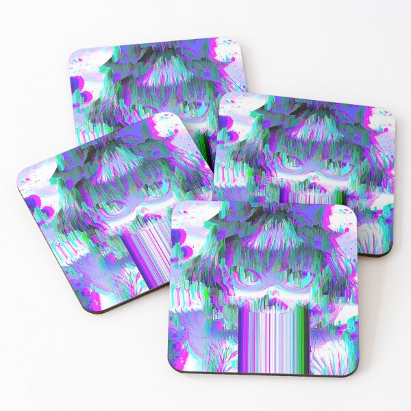 Item preview, Glitched Anime Girl Glitch Art designed and sold by glitchhub.