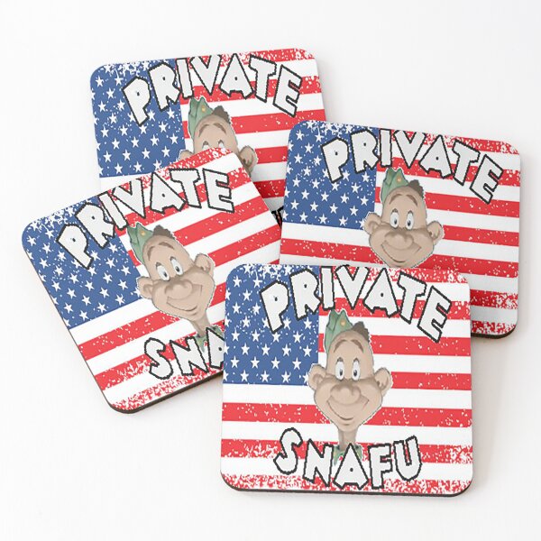 Item preview, vintage private SNAFU on American flag designed and sold by Wtp1985.