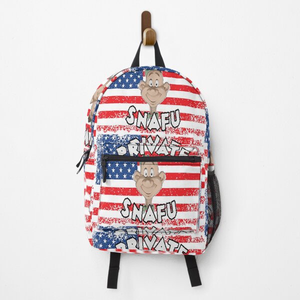 Item preview, vintage private SNAFU on American flag designed and sold by Wtp1985.