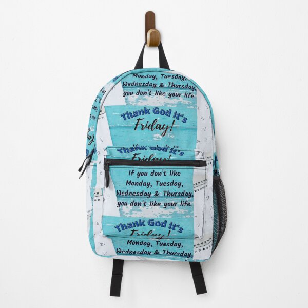 Item preview, Gracias a Dios es Viernes designed and sold by Inspirerium.
