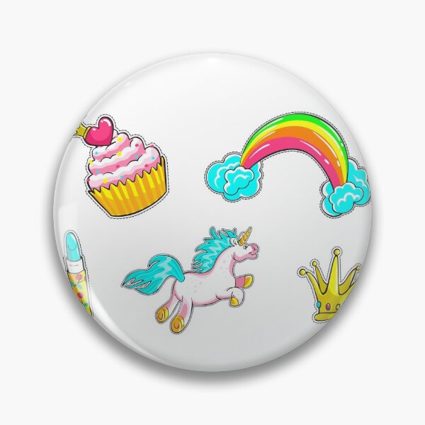 Item preview, Cute Colourful Girly sticker pack designed and sold by TheImperfecto.