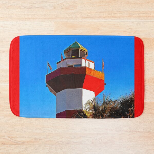 Item preview, Hilton Head Harbour Towne Lighthouse designed and sold by SeaChangeDesign.