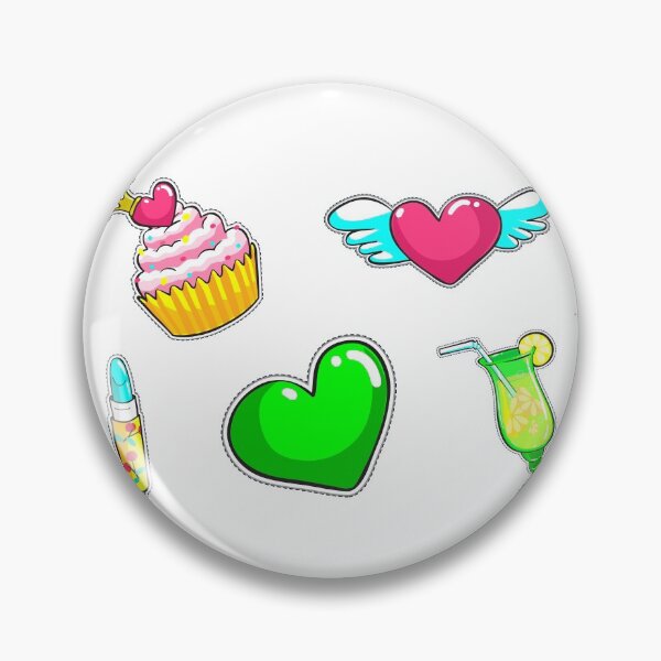 Item preview, Cute Colourful Girly sticker pack designed and sold by TheImperfecto.