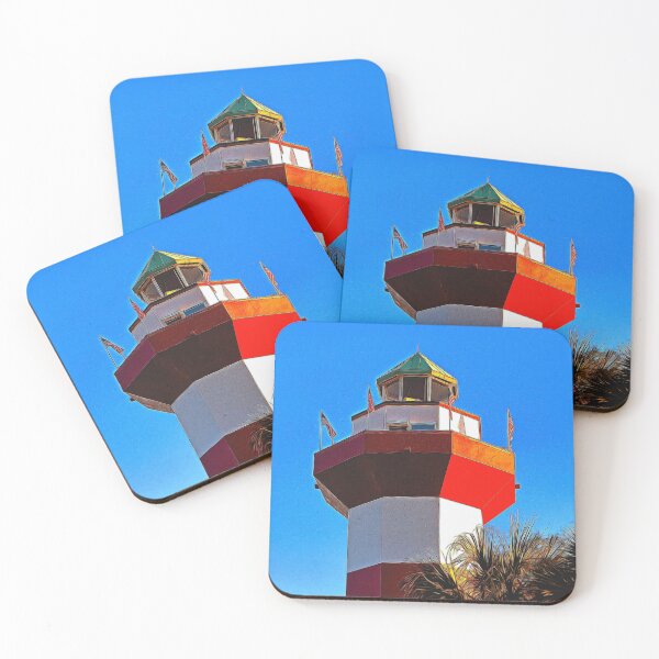 Item preview, Hilton Head Harbour Towne Lighthouse designed and sold by SeaChangeDesign.