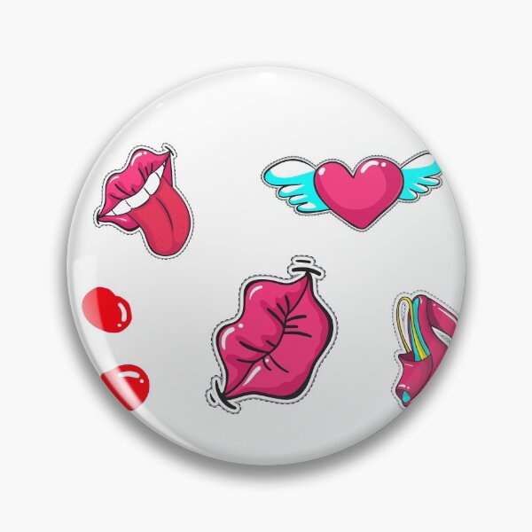 Item preview, Cute Colourful Girly sticker pack designed and sold by TheImperfecto.