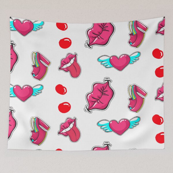 Item preview, Cute Colourful Girly sticker pack designed and sold by TheImperfecto.