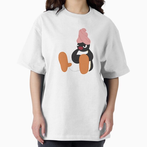 Vista previa del artículo con la obra «ducha de humor pingu», diseñado y vendido por Serendipity Studios.