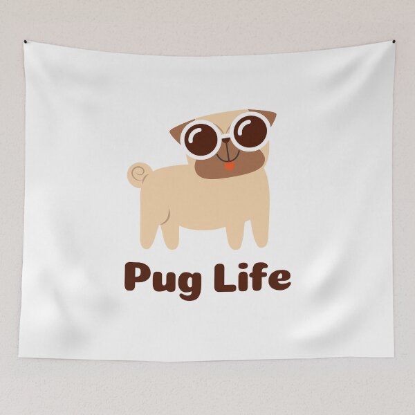 Item preview, Pug Life Shirt designed and sold by ZachTheDesigner.