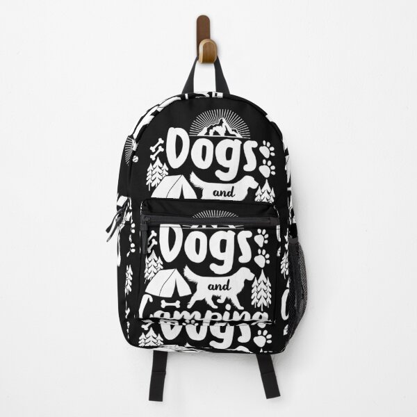 Item preview, Dogs And Camping | Camp With My Dog designed and sold by GravitiTees.