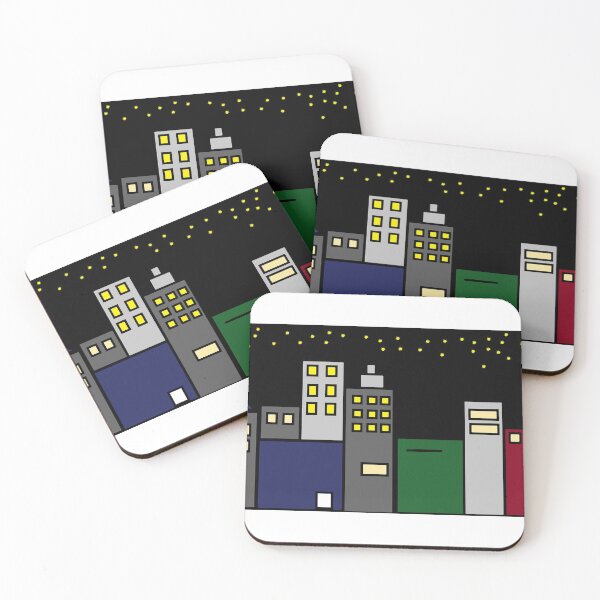 Item preview, City Skyview at Night designed and sold by silvasm516.