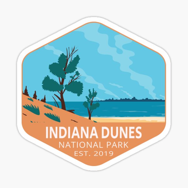 Indiana Dunes National Park Sticker