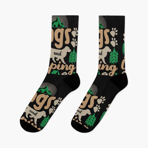 Item preview, Dogs And Camping | My Dog Loves To Camp designed and sold by GravitiTees.
