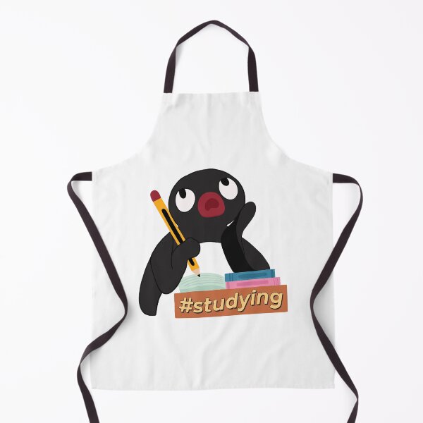 Item preview, pingu studying designed and sold by Serendipity Studios.