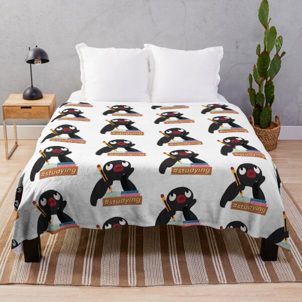 Item preview, pingu studying designed and sold by Serendipity Studios.