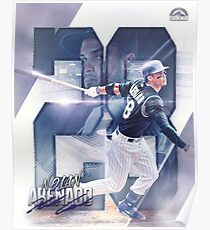 Nolan Arenado Colorado Baseball Sports Art Poster