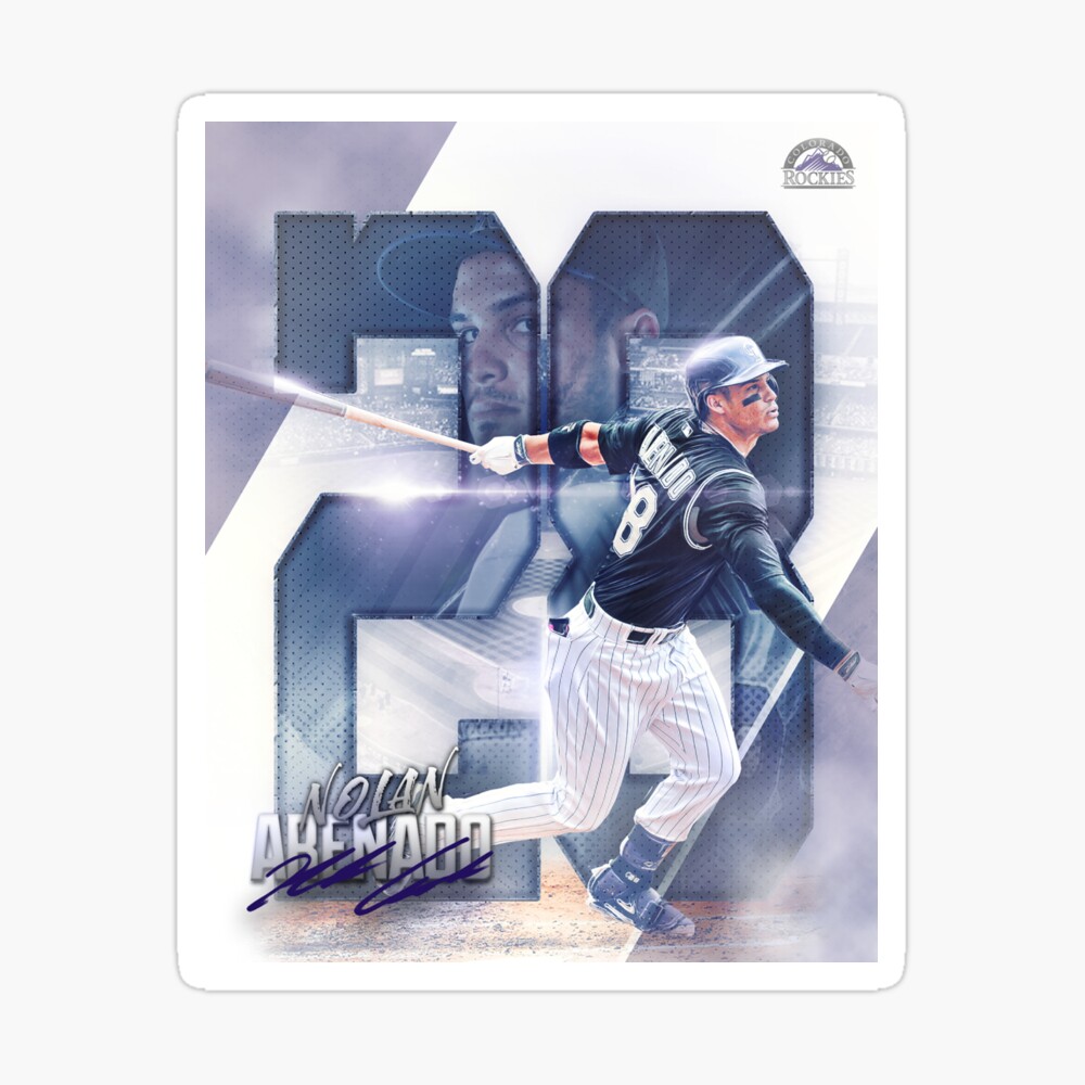 Nolan Arenado Sticker by Colorado Rockies for iOS & Android