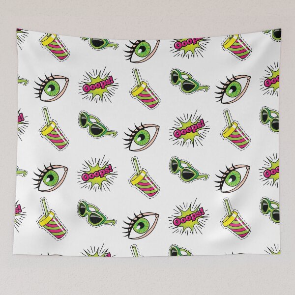 Item preview, Cute Colourful Girly sticker pack designed and sold by TheImperfecto.