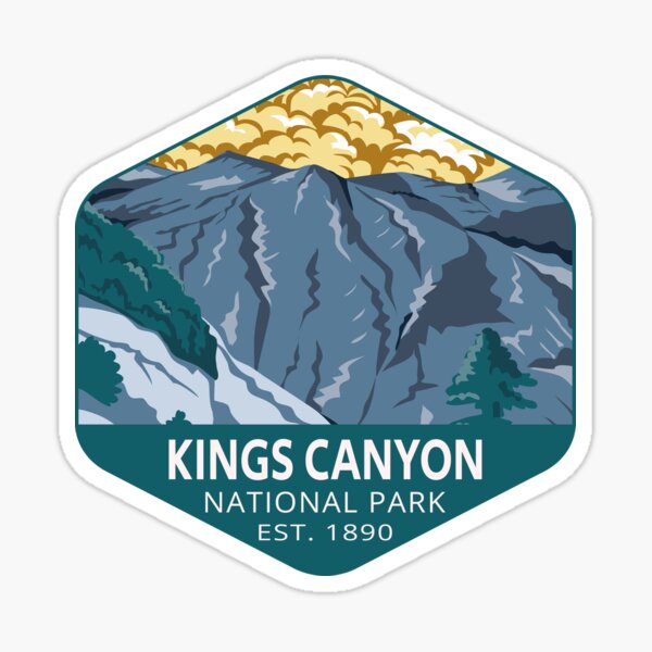Kings Canyon National Park Sticker