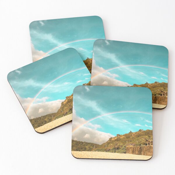 Item preview, Rainbow Over Oahu Hawaii Beach designed and sold by Hawaii Dream Life.