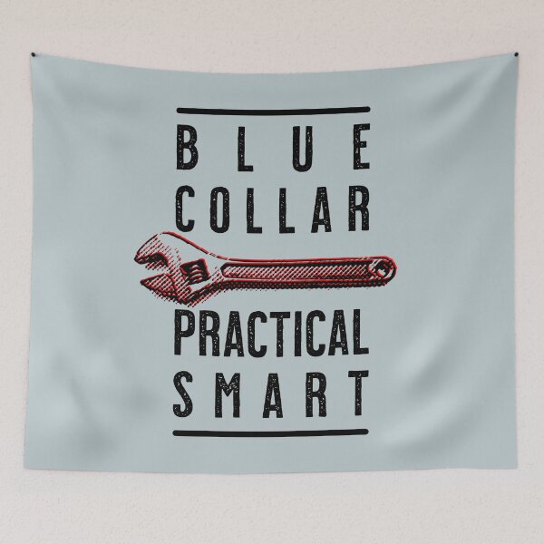 Item preview, BLUE COLLAR practical smart designed and sold by sandpiperstudio.