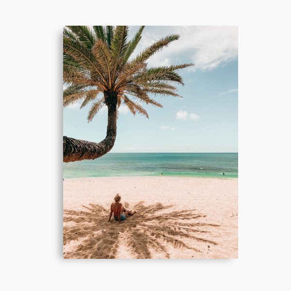 Beach Girl Canvas Prints for Sale