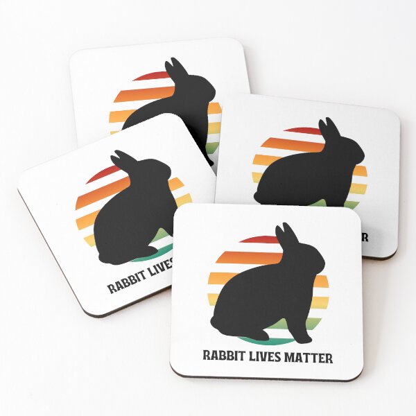 Item preview, Rabbit lives matter designed and sold by PeaceyArt.