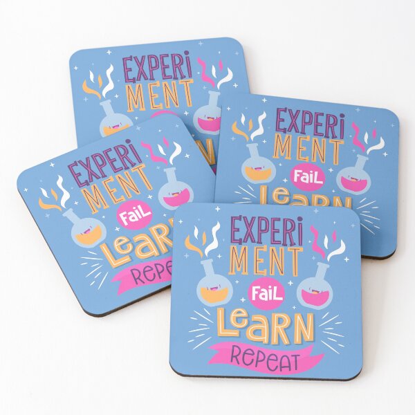 Item preview, Experiment Fail Learn Repeat designed and sold by KrisSidDesigns.