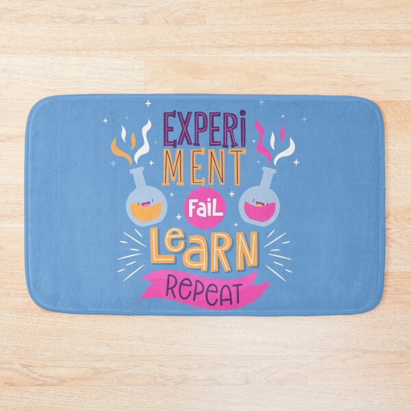 Item preview, Experiment Fail Learn Repeat designed and sold by KrisSidDesigns.