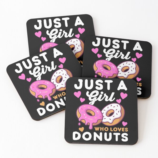 Item preview, Just A Girl Who Loves Donuts designed and sold by jmtees6.