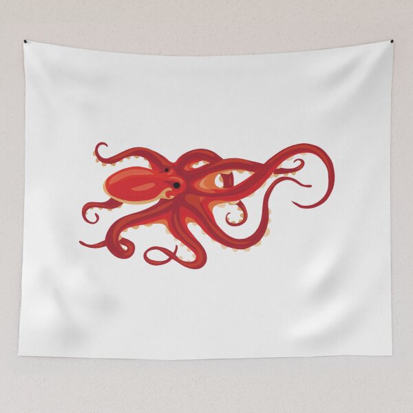 Item preview, Orange Octopus designed and sold by treasure-crafts.