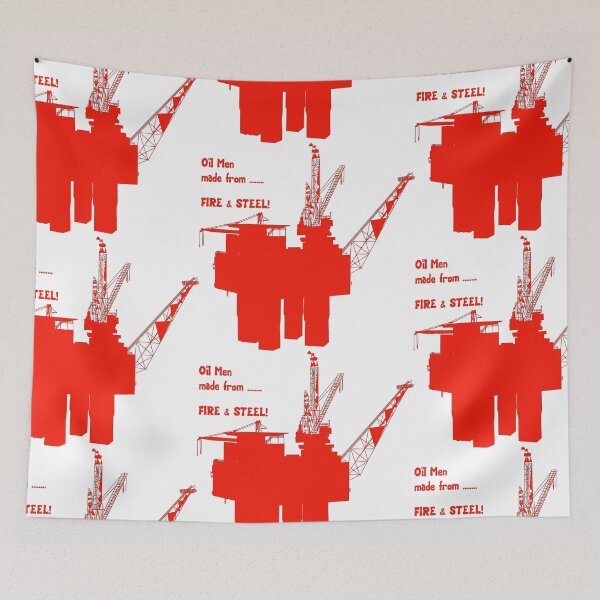 Item preview, Oil Men made from Fire & Steel! designed and sold by Krispsm.