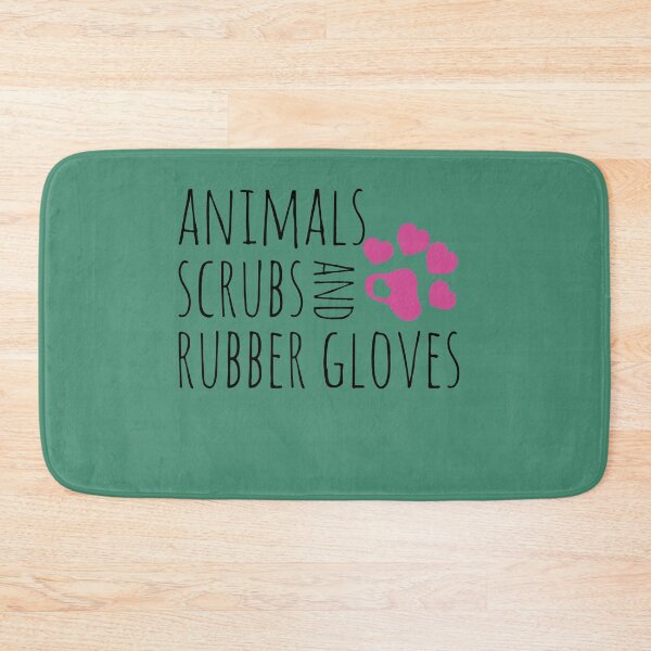 Item preview, Animals Scrubs And Rubber Gloves Funny Veterinarian designed and sold by ByTekk.