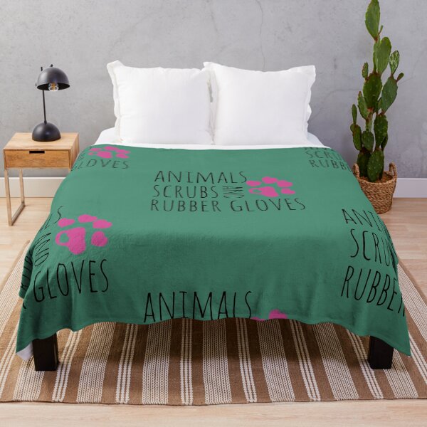 Item preview, Animals Scrubs And Rubber Gloves Funny Veterinarian designed and sold by ByTekk.