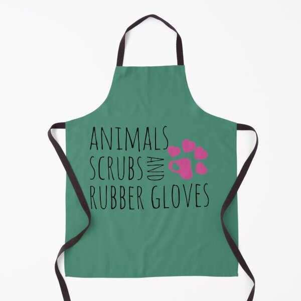 Item preview, Animals Scrubs And Rubber Gloves Funny Veterinarian designed and sold by ByTekk.