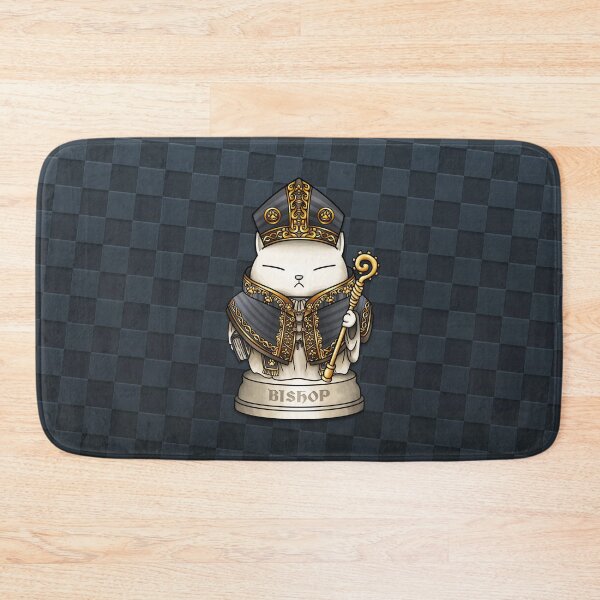 Item preview, Cat Chess Bishop designed and sold by Takeda-art.