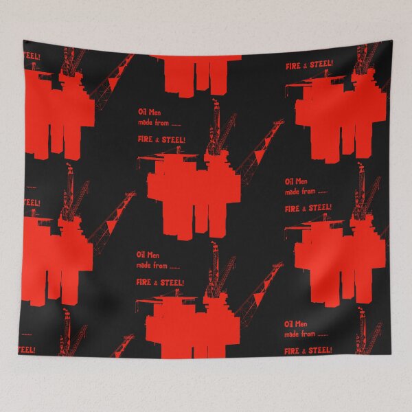 Item preview, Oil Men made from Fire & Steel! designed and sold by Krispsm.