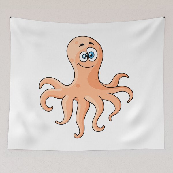 Item preview, Orange Octopus designed and sold by treasure-crafts.