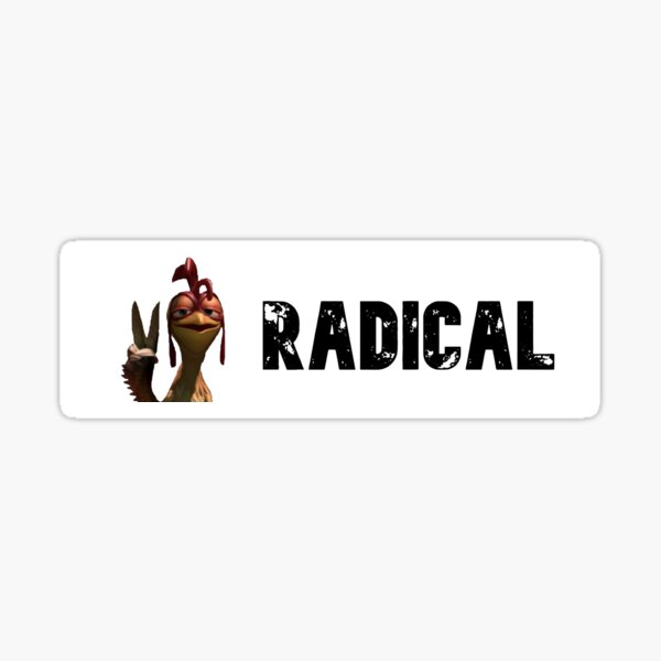 Item preview, Chicken Joe Bumper Sticker - Radical designed and sold by kaseypickering.