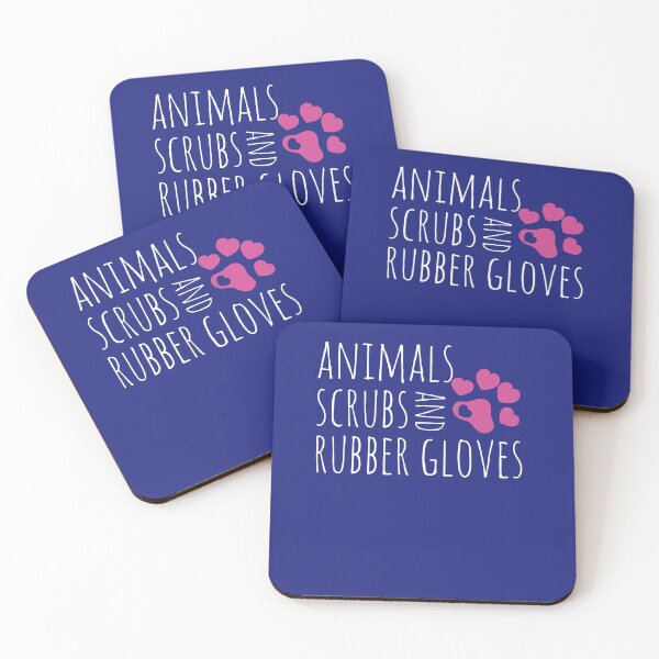 Item preview, Animals Scrubs And Rubber Gloves Funny Veterinarian Pet Lovers designed and sold by ByTekk.