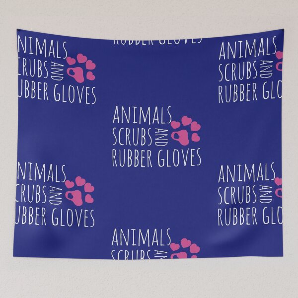 Item preview, Animals Scrubs And Rubber Gloves Funny Veterinarian Pet Lovers designed and sold by ByTekk.