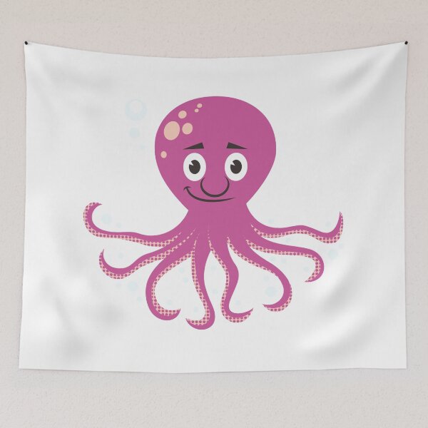 Item preview, Pink Octopus designed and sold by treasure-crafts.