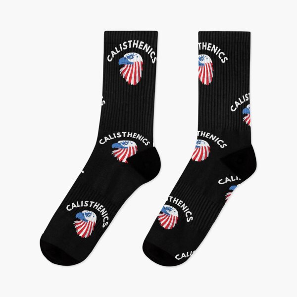 Item preview, Calisthenics USA - American eagle Black background designed and sold by Atleta-Cali.
