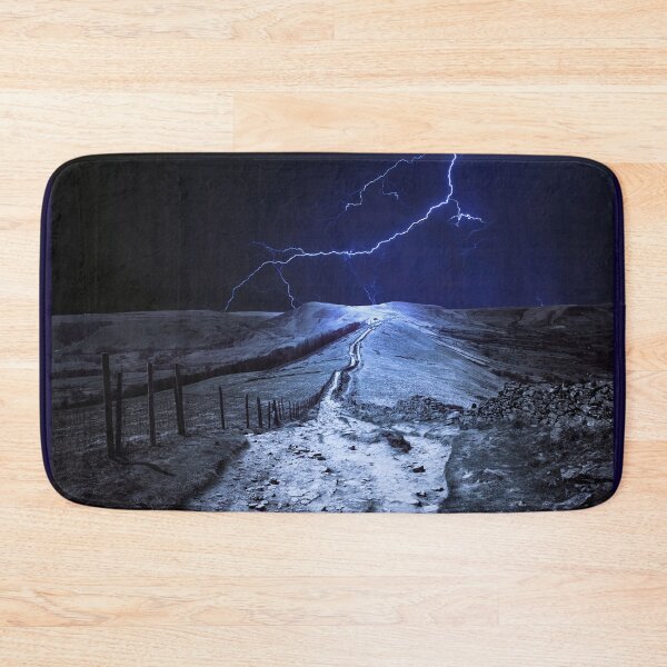 Item preview, Lightning  Strike Over Mam Tor designed and sold by Alisonchambers2.