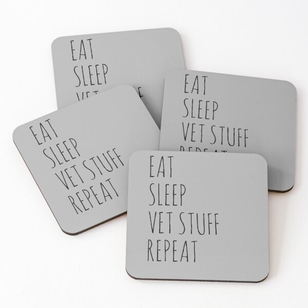 Item preview, Eat Sleep Vet Stuff Repeat Funny Veterinarian designed and sold by ByTekk.
