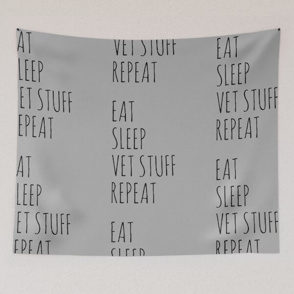 Item preview, Eat Sleep Vet Stuff Repeat Funny Veterinarian designed and sold by ByTekk.