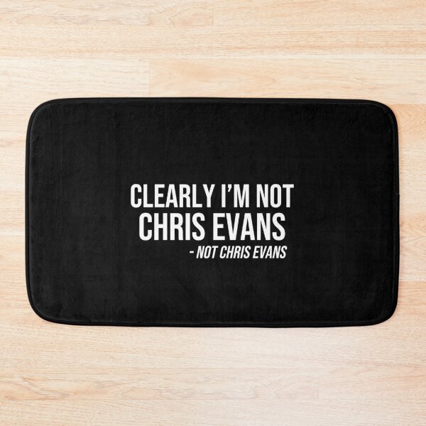 Item preview, I am Not Chris Evans designed and sold by BetterLeo.