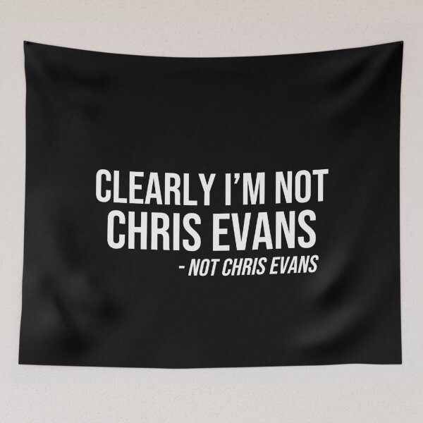 Item preview, I am Not Chris Evans designed and sold by BetterLeo.