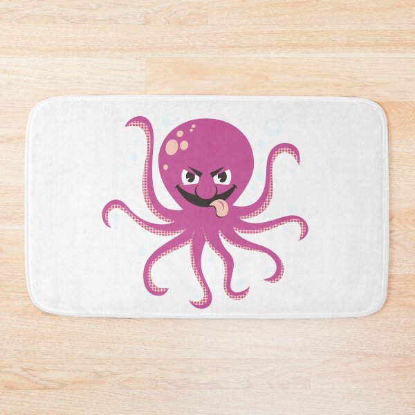 Item preview, Mean Pink Octopus designed and sold by treasure-crafts.